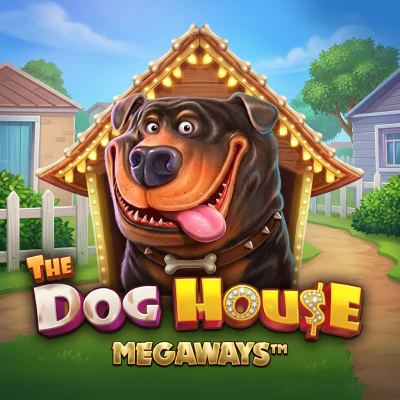 Dog House Megaways slot game tile in the FanDuel slots lobby